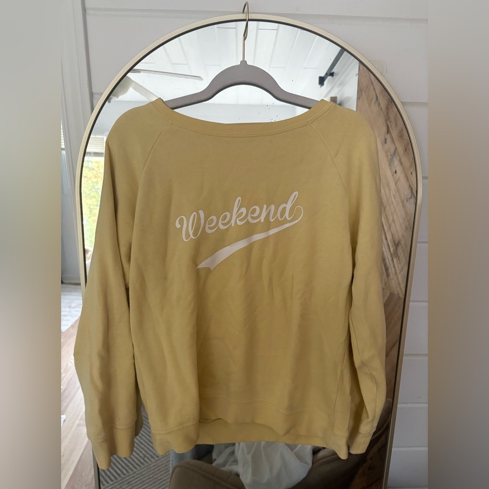 Weekend Yellow Women's Sweater